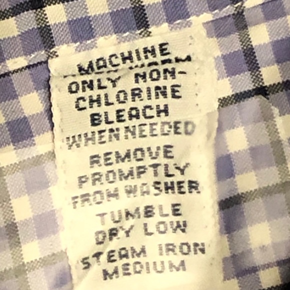 XL Polo by Ralph Lauren Men’s Navy Plaid Oxford - Picture 7 of 7